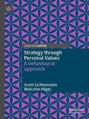 cover image of Strategy through Personal Values